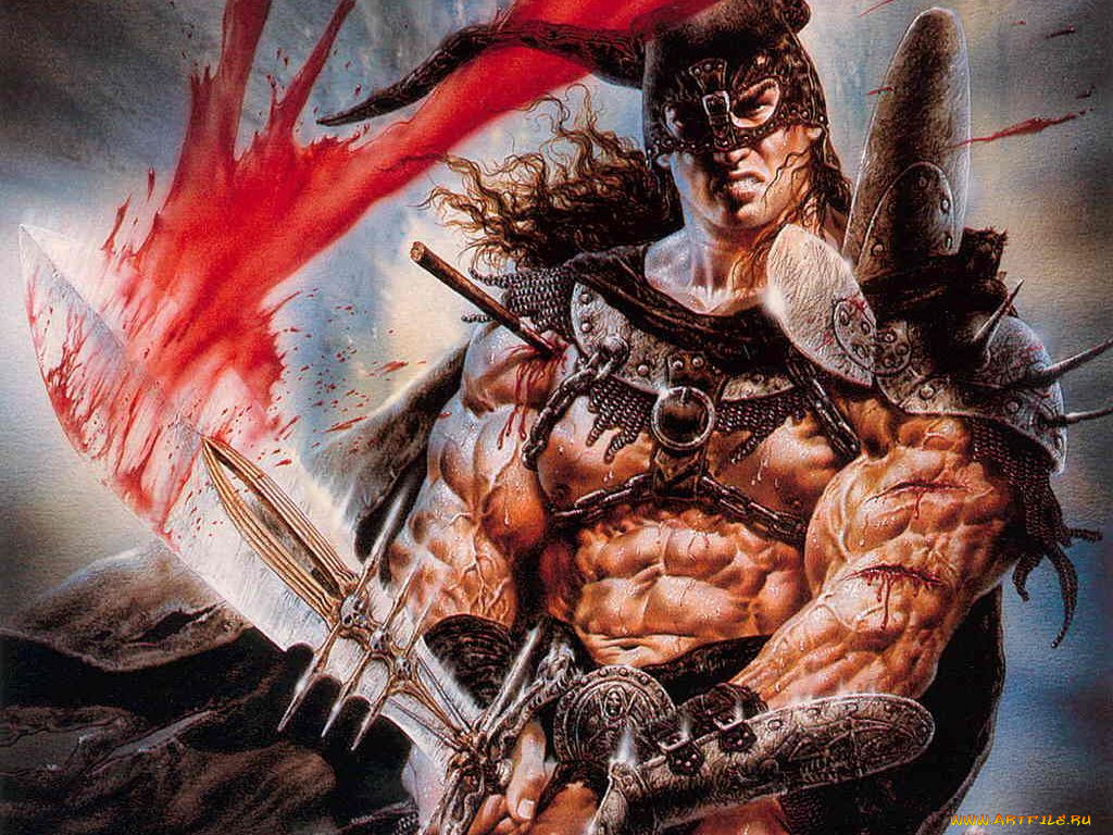 barbarian, furie, , luis, royo
